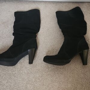 La CANADIENNE Black Heeled Boots